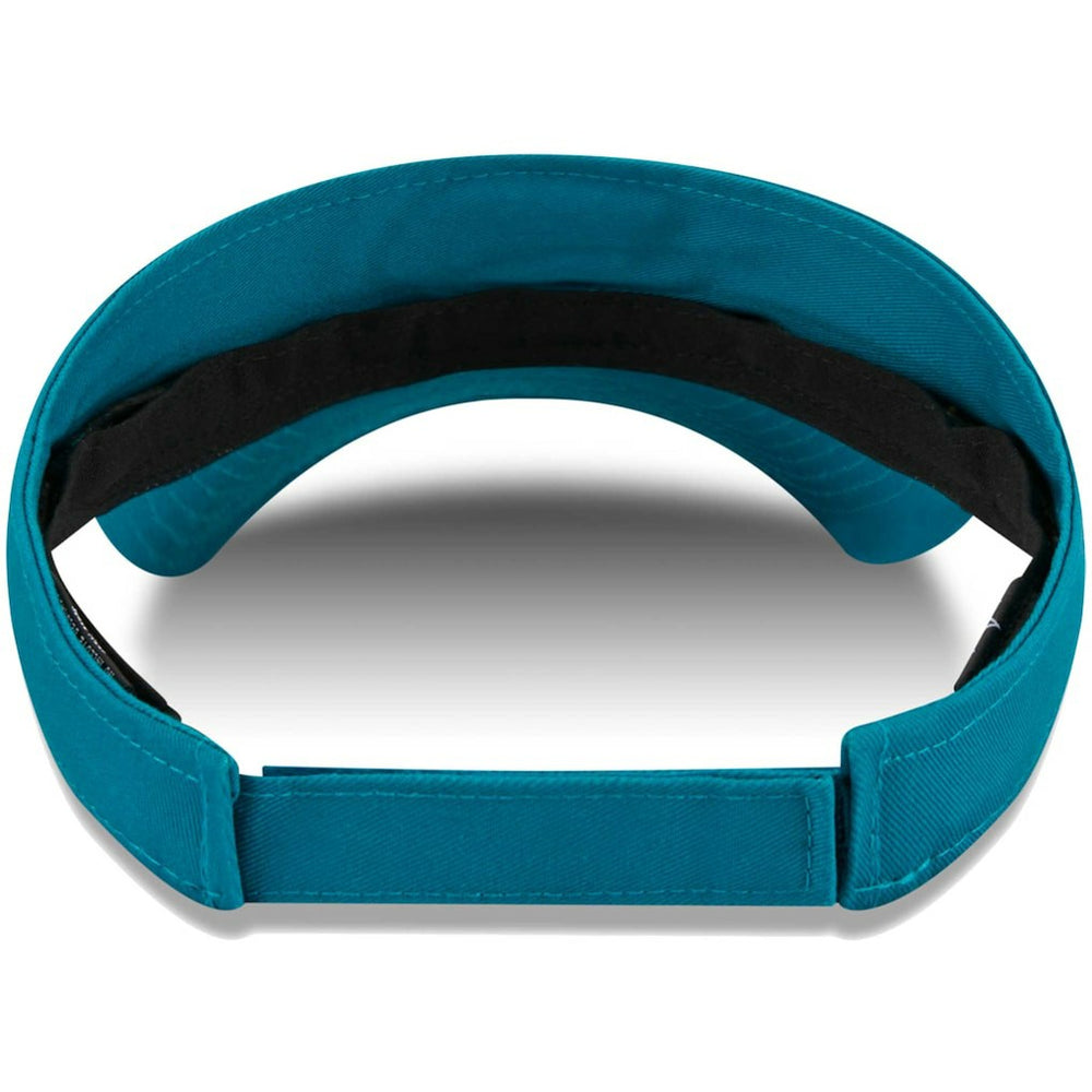 Jacksonville Jaguars New Era Main Adjustable Visor - Teal outlet