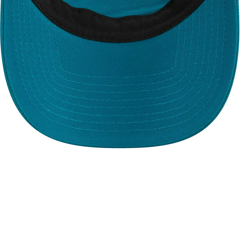 Jacksonville Jaguars New Era Main Adjustable Visor - Teal outlet