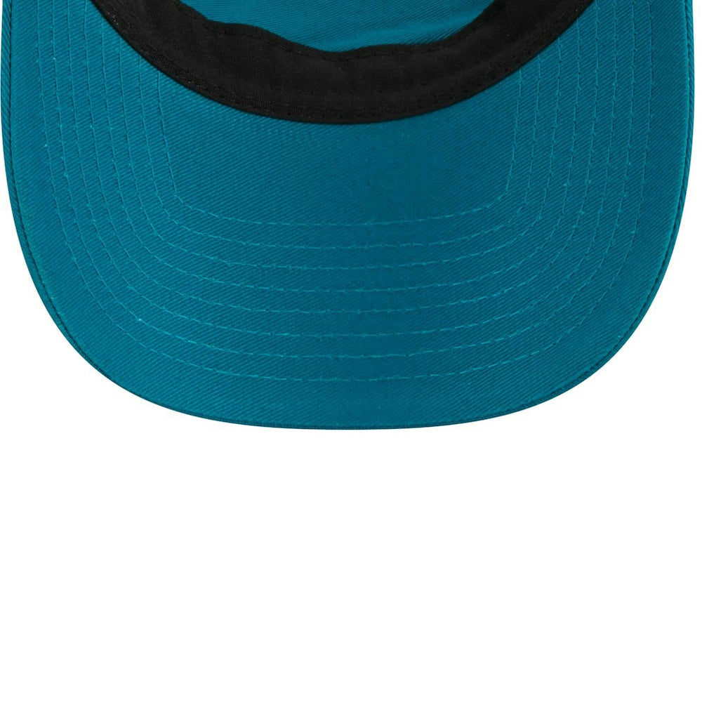 Jacksonville Jaguars New Era Main Adjustable Visor - Teal outlet