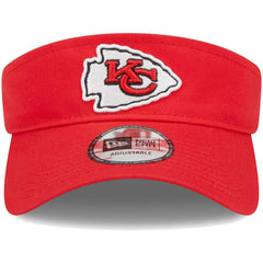 Kansas City Chiefs New Era Main Adjustable Visor - Red sale