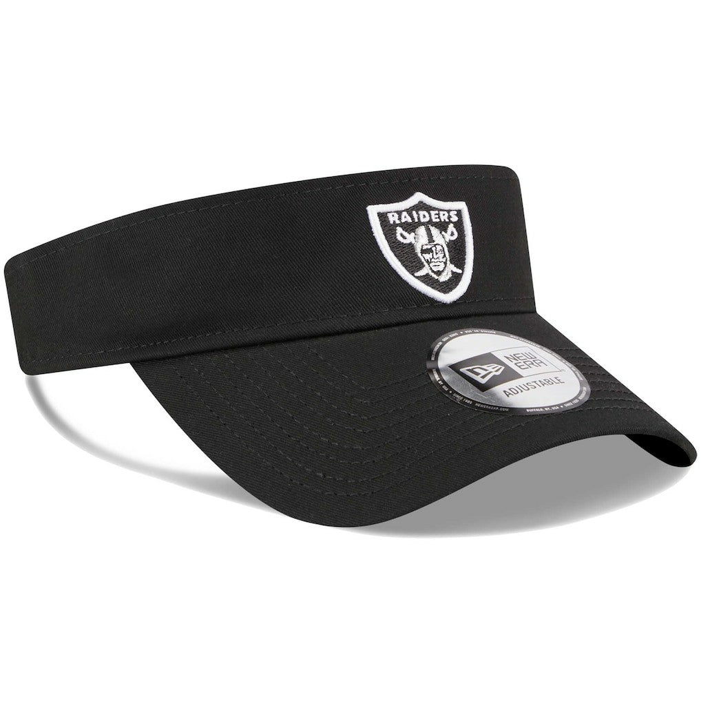 Las Vegas Raiders New Era Main Adjustable Visor - Black outlet