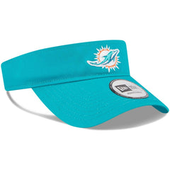 Miami Dolphins New Era Main Adjustable Visor - Aqua discount