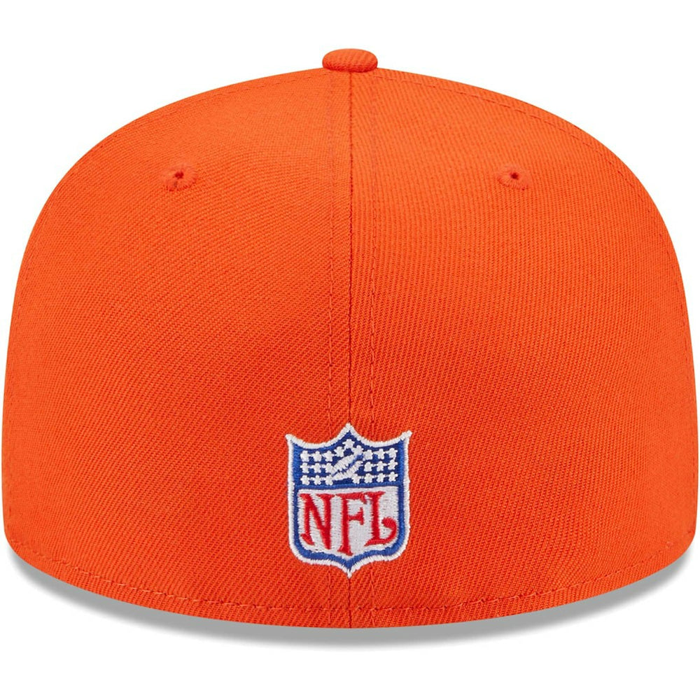 Chicago Bears New Era Throwback Main 59FIFTY Fitted Hat - Orange online