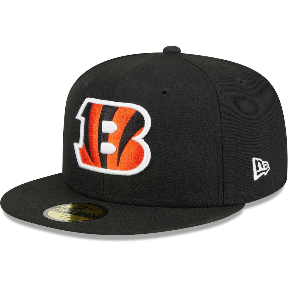 Cincinnati Bengals New Era Main 59FIFTY Fitted Hat - Black outlet