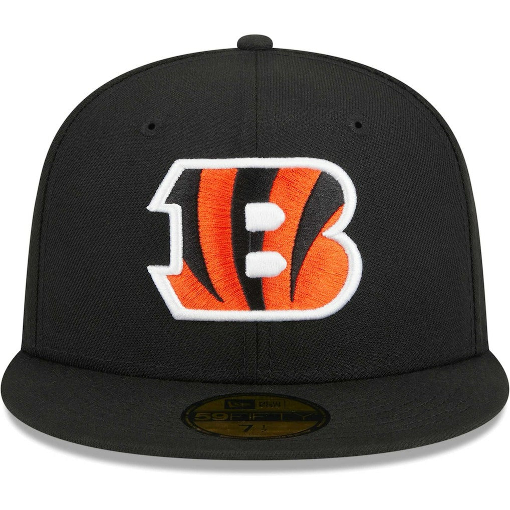 Cincinnati Bengals New Era Main 59FIFTY Fitted Hat - Black outlet