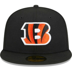 Cincinnati Bengals New Era Main 59FIFTY Fitted Hat - Black outlet