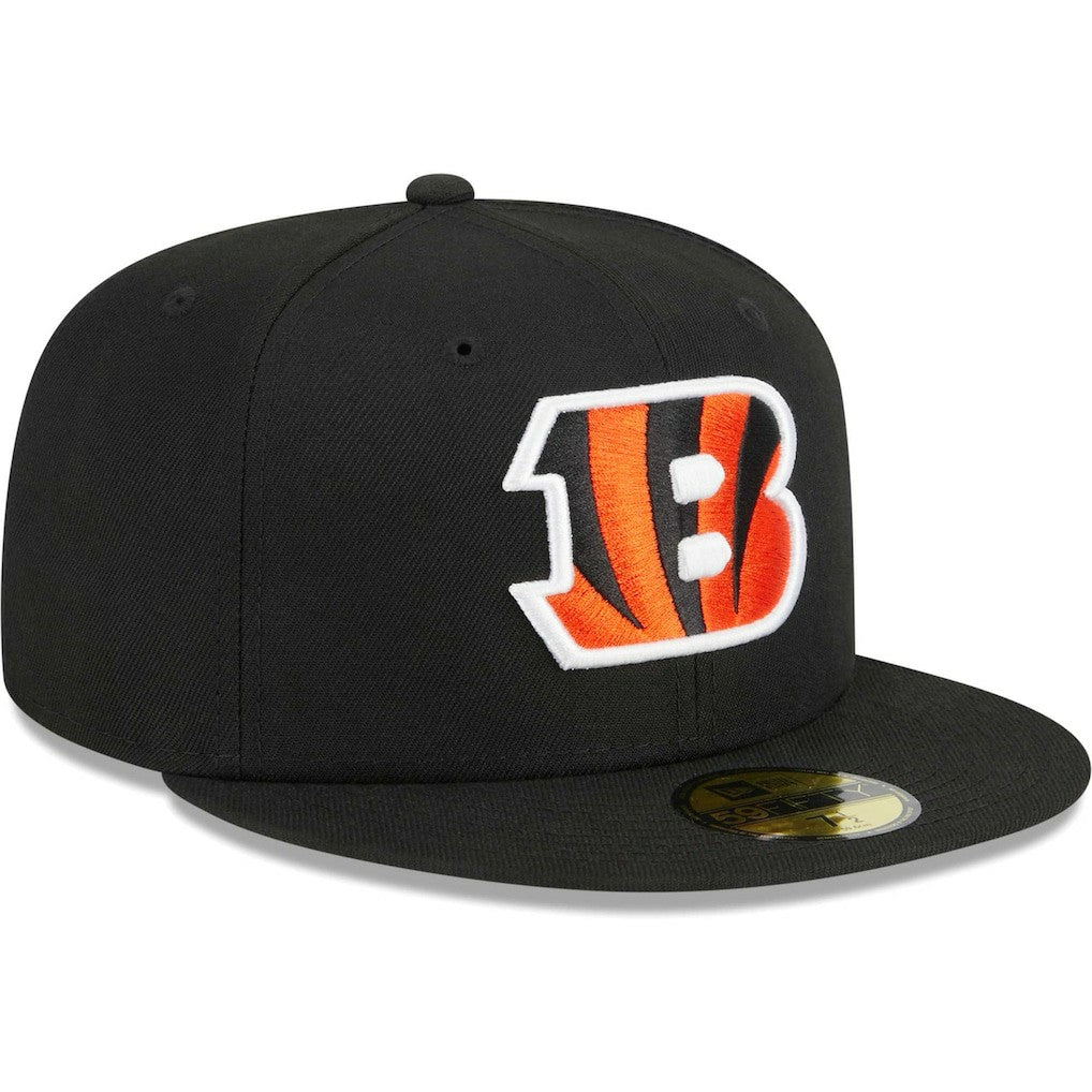 Cincinnati Bengals New Era Main 59FIFTY Fitted Hat - Black outlet