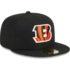 Cincinnati Bengals New Era Main 59FIFTY Fitted Hat - Black outlet