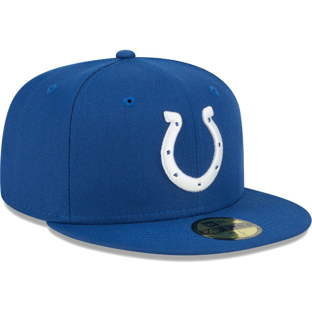 Indianapolis Colts New Era Main 59FIFTY Fitted Hat - Royal outlet