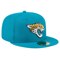 Jacksonville Jaguars New Era Main 59FIFTY Fitted Hat - Teal cheap