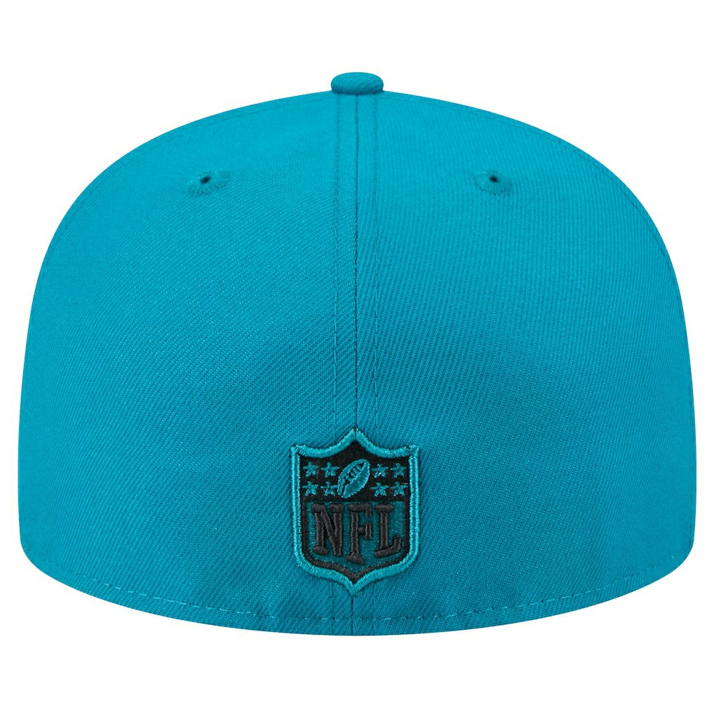 Jacksonville Jaguars New Era Main 59FIFTY Fitted Hat - Teal cheap