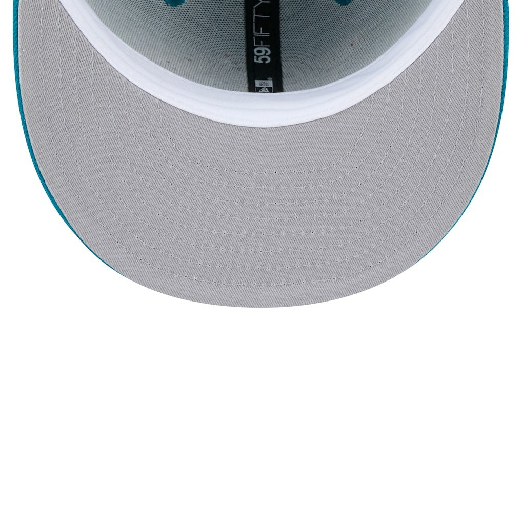 Jacksonville Jaguars New Era Main 59FIFTY Fitted Hat - Teal cheap