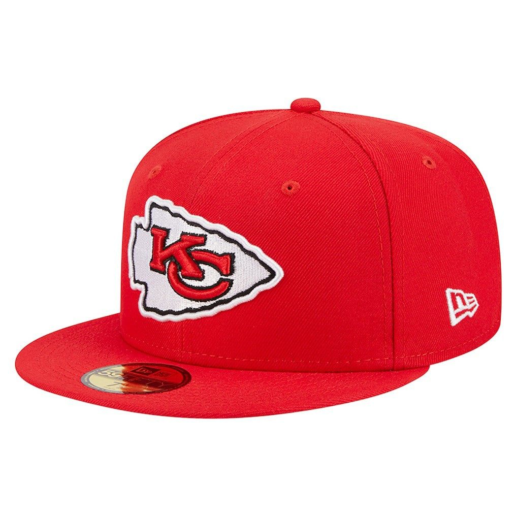 Kansas City Chiefs New Era Main 59FIFTY Fitted Hat - Red on sale