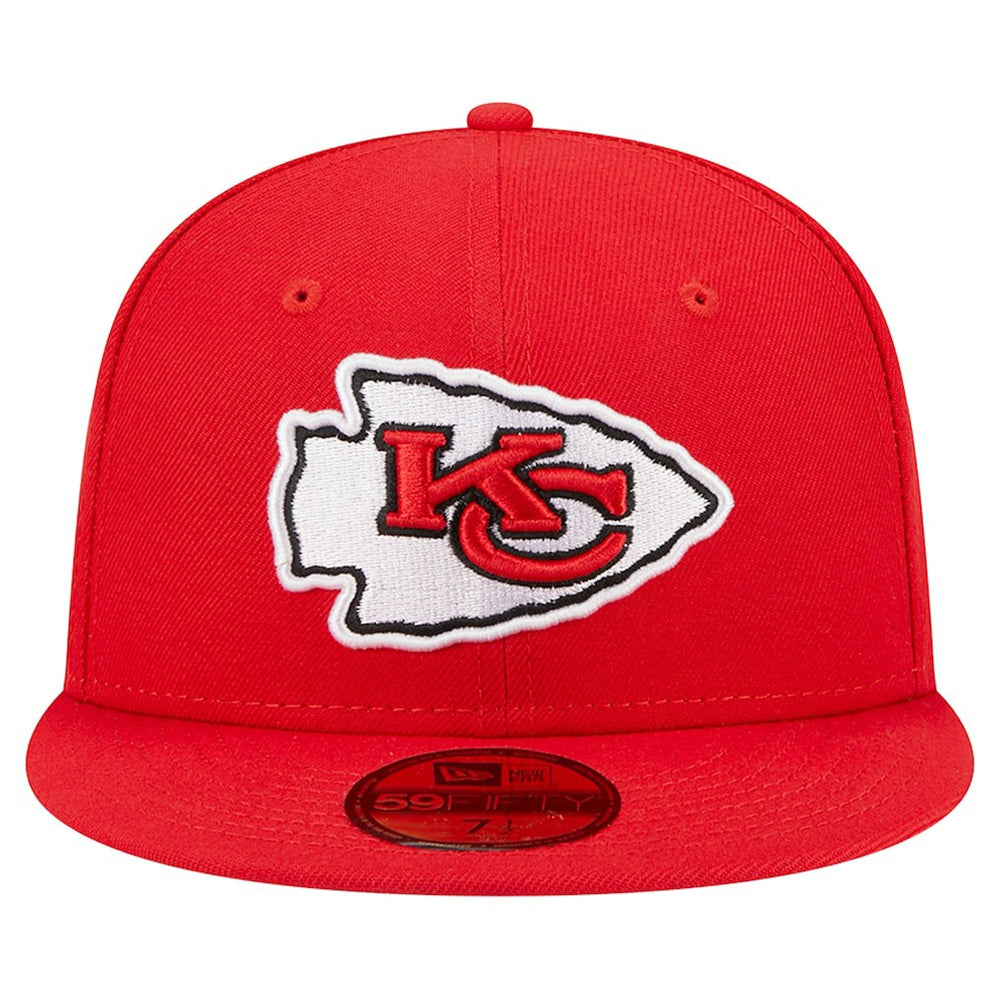 Kansas City Chiefs New Era Main 59FIFTY Fitted Hat - Red on sale