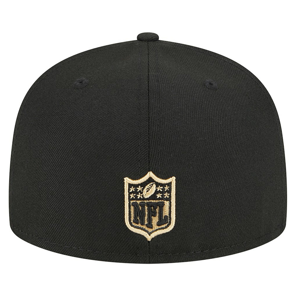 New Orleans Saints New Era Main 59FIFTY Fitted Hat - Black discount