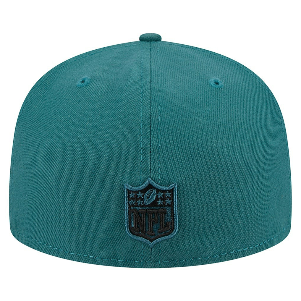 Philadelphia Eagles New Era Main 59FIFTY Fitted Hat - Midnight Green for sale