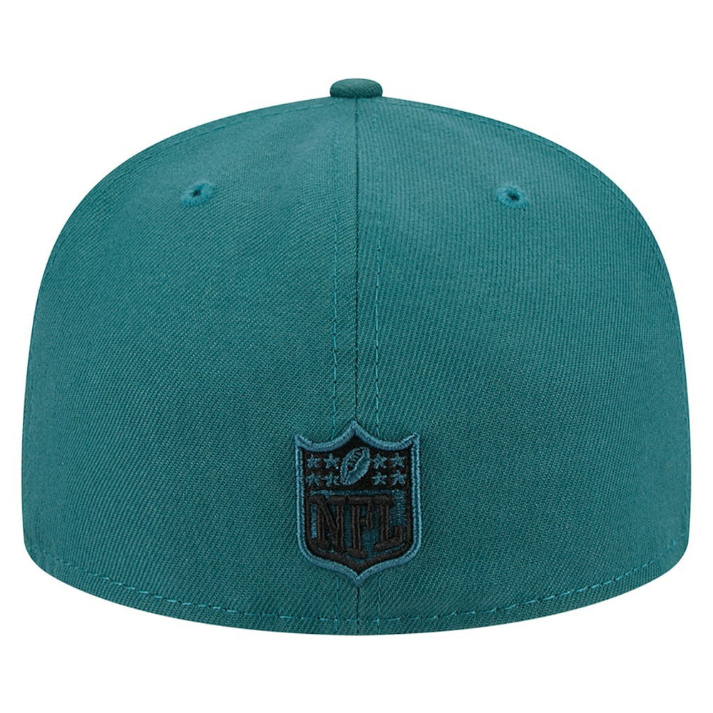 Philadelphia Eagles New Era Main 59FIFTY Fitted Hat - Midnight Green for sale
