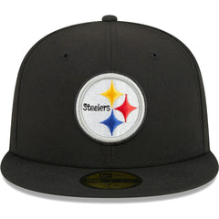 Pittsburgh Steelers New Era Main 59FIFTY Fitted Hat - Black outlet