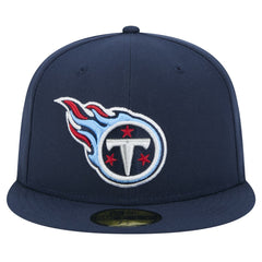 Tennessee Titans New Era Main 59FIFTY Fitted Hat - Navy for sale