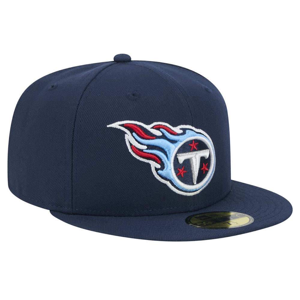 Tennessee Titans New Era Main 59FIFTY Fitted Hat - Navy for sale