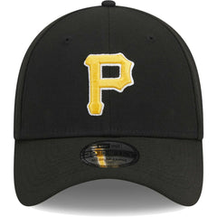 Pittsburgh Pirates Logo 39THIRTY Flex Hat - Black | New Era