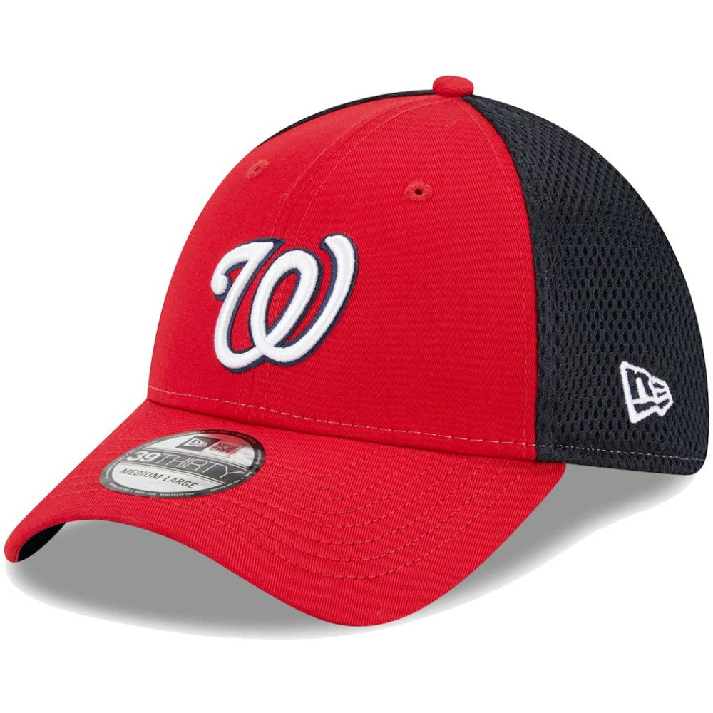 Washington Nationals Team Neo 39THIRTY Flex Hat - Red | New Era