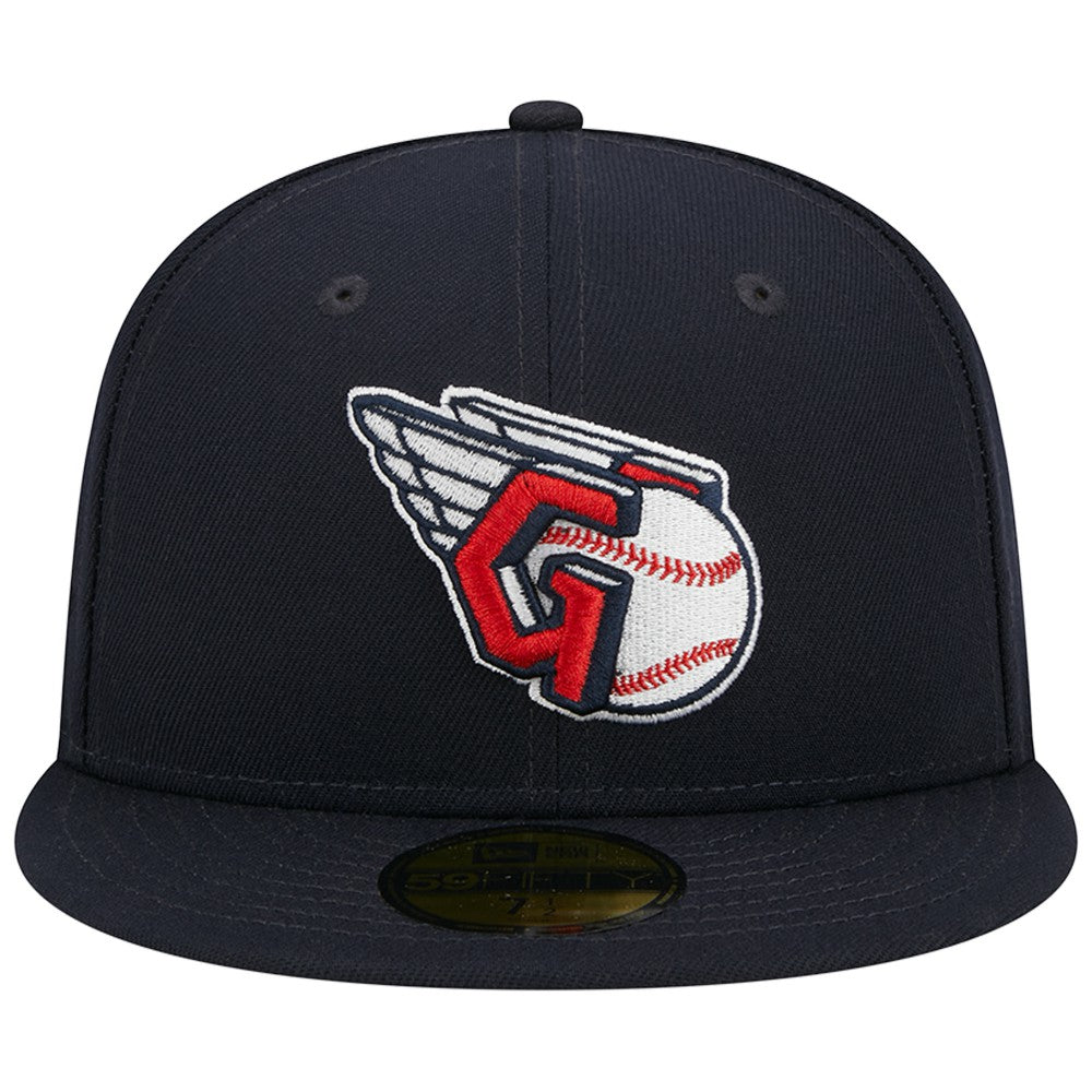 Cleveland Guardians Primary Logo 2019 MLB All-Star Game Team Color 59FIFTY Fitted Hat - Navy | New Era