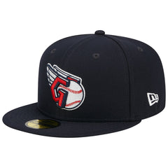 Cleveland Guardians Primary Logo 2019 MLB All-Star Game Team Color 59FIFTY Fitted Hat - Navy | New Era