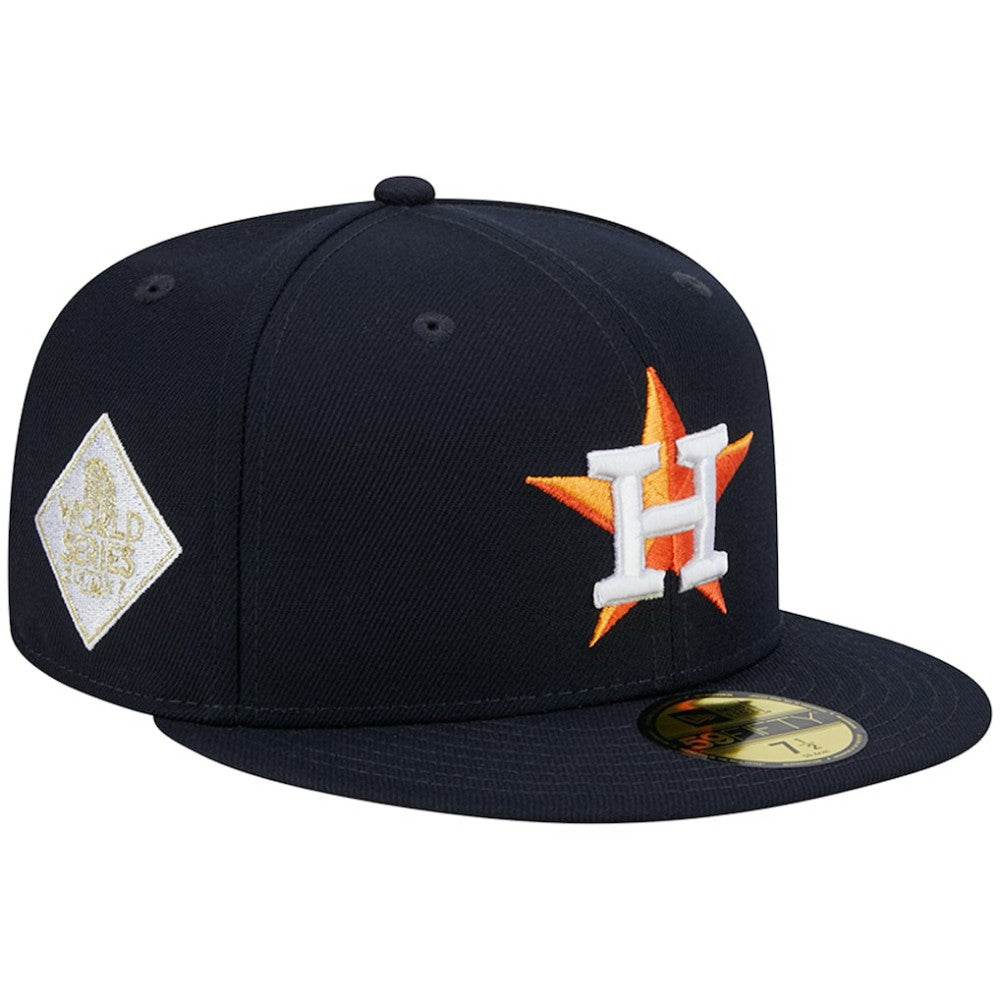Houston Astros  2017 World Series Team Color 59FIFTY Fitted Hat - Navy | New Era
