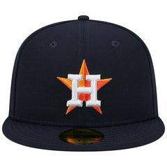 Houston Astros  2017 World Series Team Color 59FIFTY Fitted Hat - Navy | New Era
