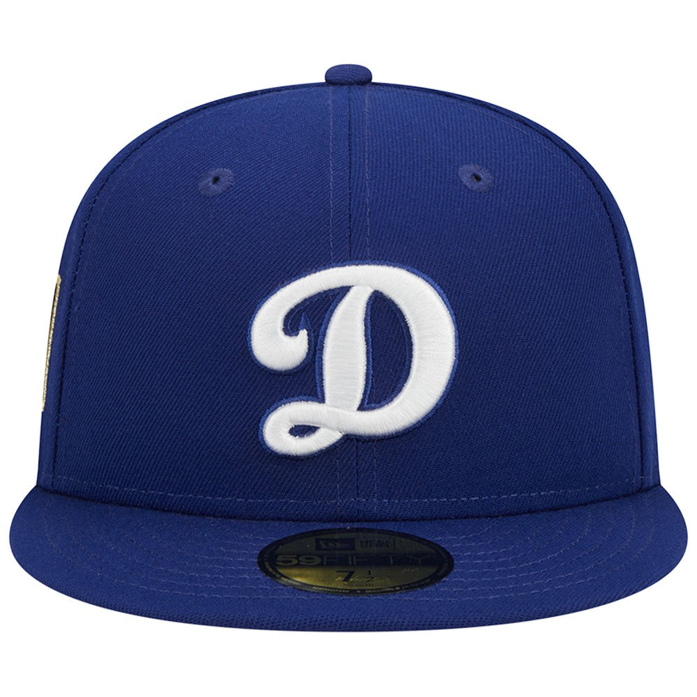 Los Angeles Dodgers Alternate Logo 2020 World Series Team Color 59FIFTY Fitted Hat - Royal | New Era