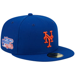 New York Mets  1986 World Series Team Color 59FIFTY Fitted Hat - Royal | New Era