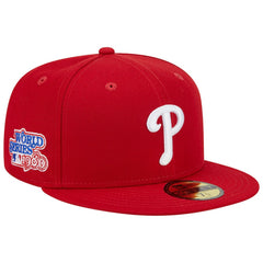 Philadelphia Phillies  1980 World Series Team Color 59FIFTY Fitted Hat - Red | New Era