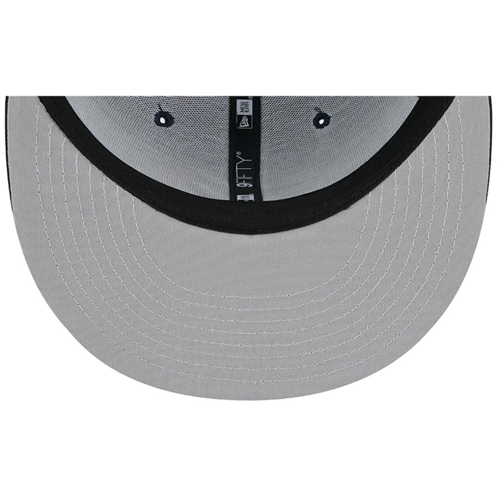 Atlanta Braves Team Color Trucker 9FIFTY Snapback Hat - Navy | New Era