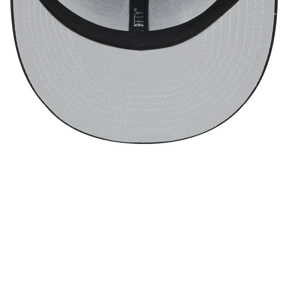 Colorado Rockies Team Color Trucker 9FIFTY Snapback Hat - Black | New Era