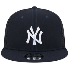 New York Yankees Team Color Trucker 9FIFTY Snapback Hat - Navy | New Era