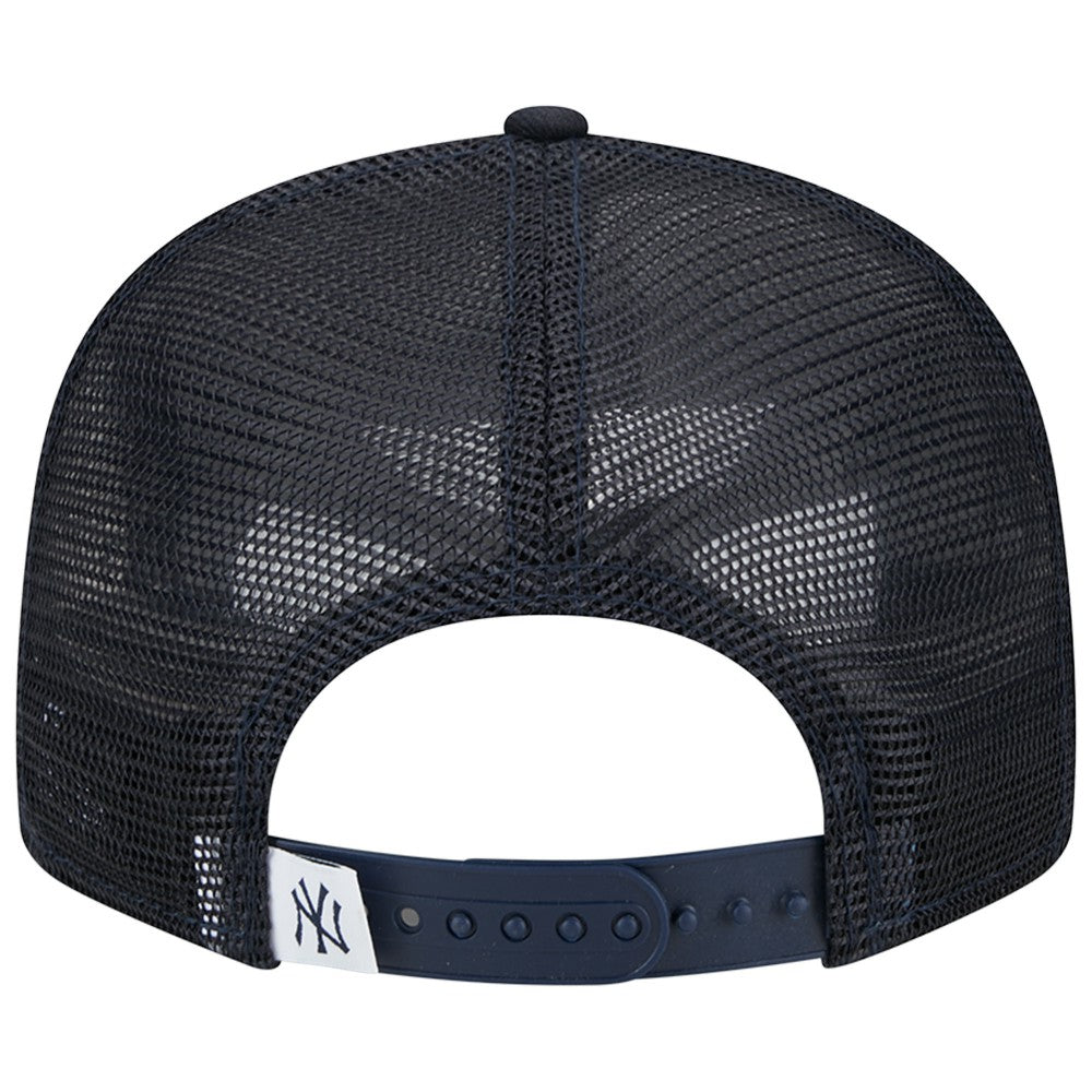 New York Yankees Team Color Trucker 9FIFTY Snapback Hat - Navy | New Era
