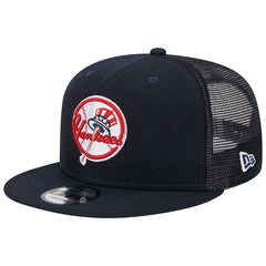 New York Yankees Team Color Trucker 9FIFTY Snapback Hat - Navy | New Era