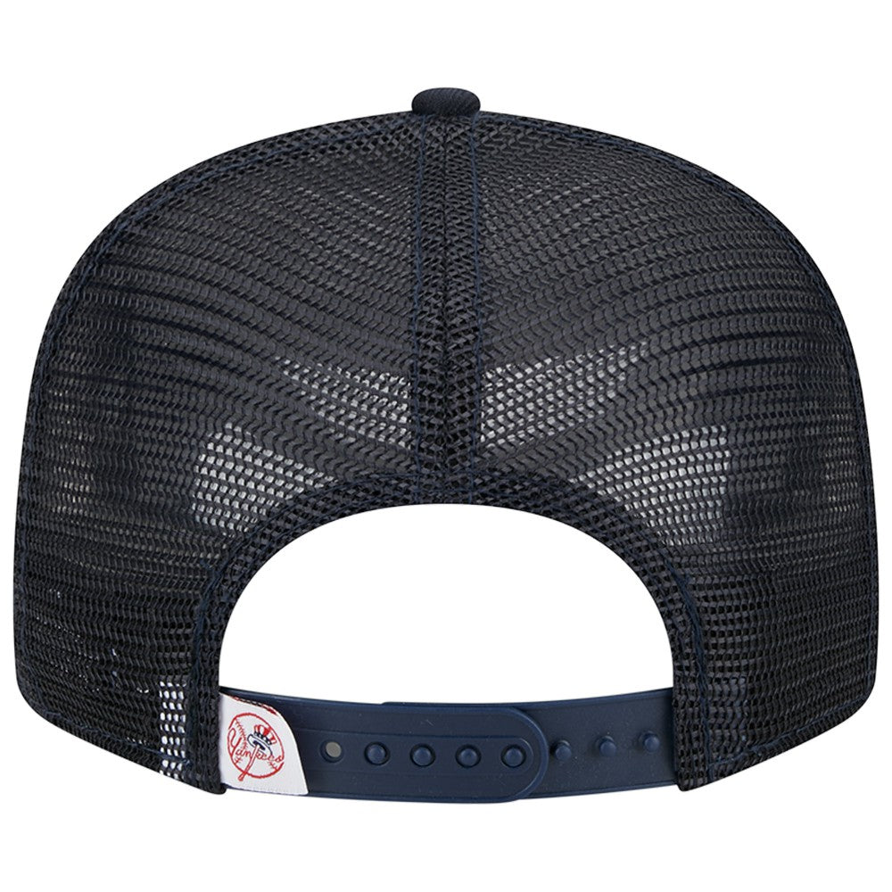 New York Yankees Team Color Trucker 9FIFTY Snapback Hat - Navy | New Era