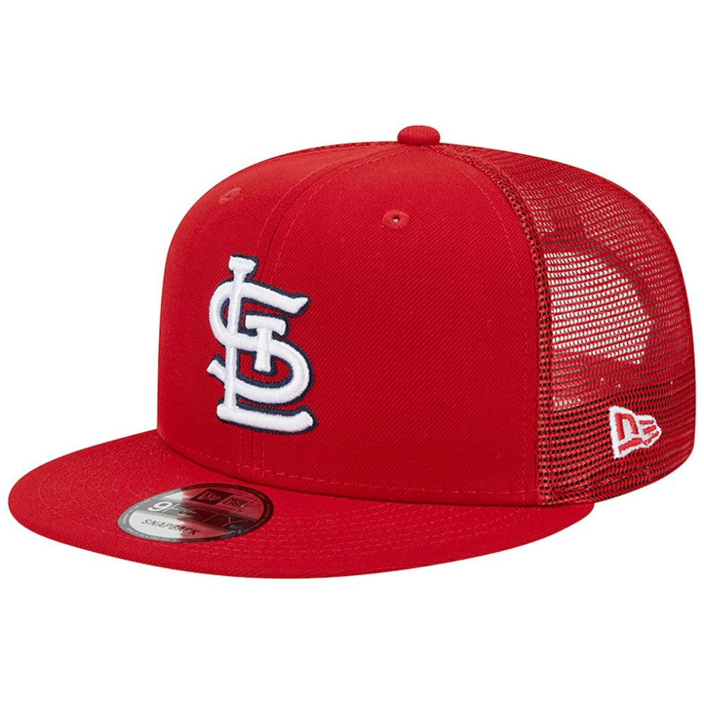 St. Louis Cardinals Team Color Trucker 9FIFTY Snapback Hat - Red | New Era