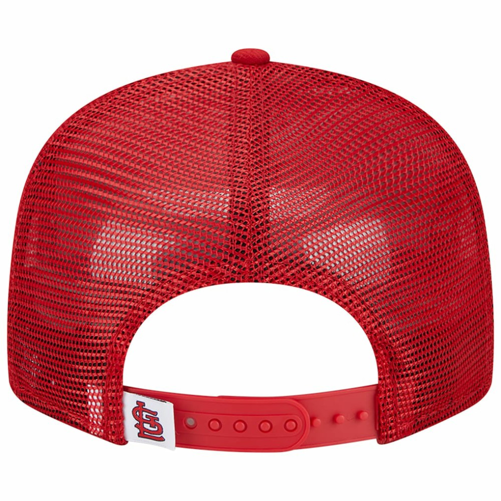 St. Louis Cardinals Team Color Trucker 9FIFTY Snapback Hat - Red | New Era