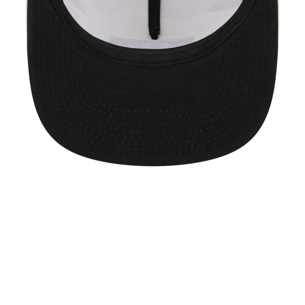 Chicago White Sox Chrome Camo A-Frame 9FIFTY Trucker Snapback Hat - White | New Era
