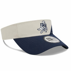 Dallas Cowboys New Era 2023 Sideline Historic Adjustable Visor - Cream/Navy discount