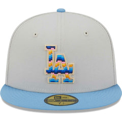 Los Angeles Dodgers Beach Front 59FIFTY Fitted Hat - Natural | New Era