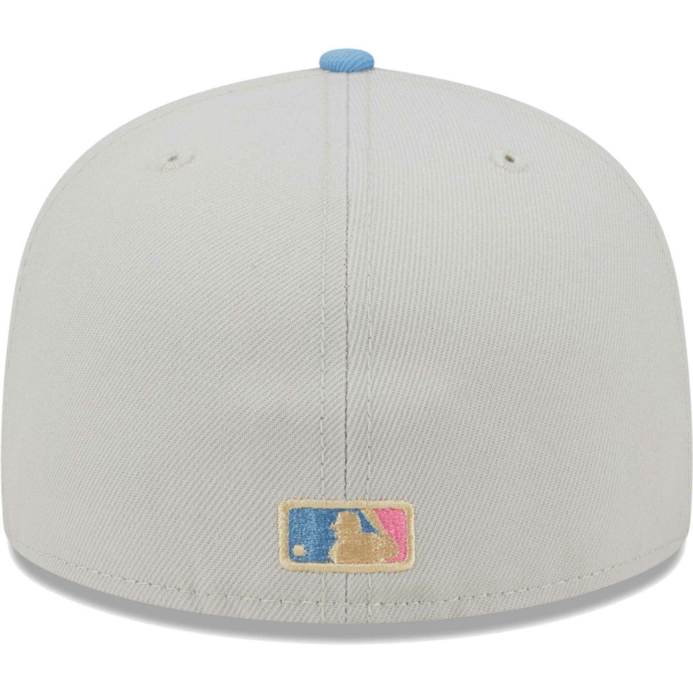 Los Angeles Dodgers Beach Front 59FIFTY Fitted Hat - Natural | New Era