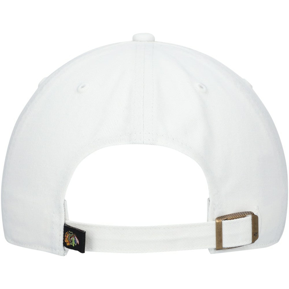 Chicago Blackhawks '47 Team Clean Up Adjustable Hat White