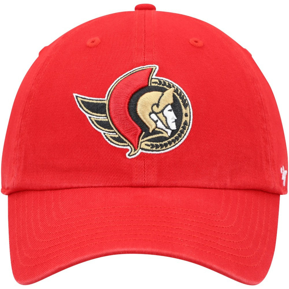 Ottawa Senators '47 Team Clean Up Adjustable Hat Red