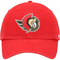Ottawa Senators '47 Team Clean Up Adjustable Hat Red