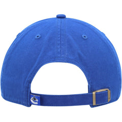 Vancouver Canucks '47 Team Clean Up Adjustable Hat Blue