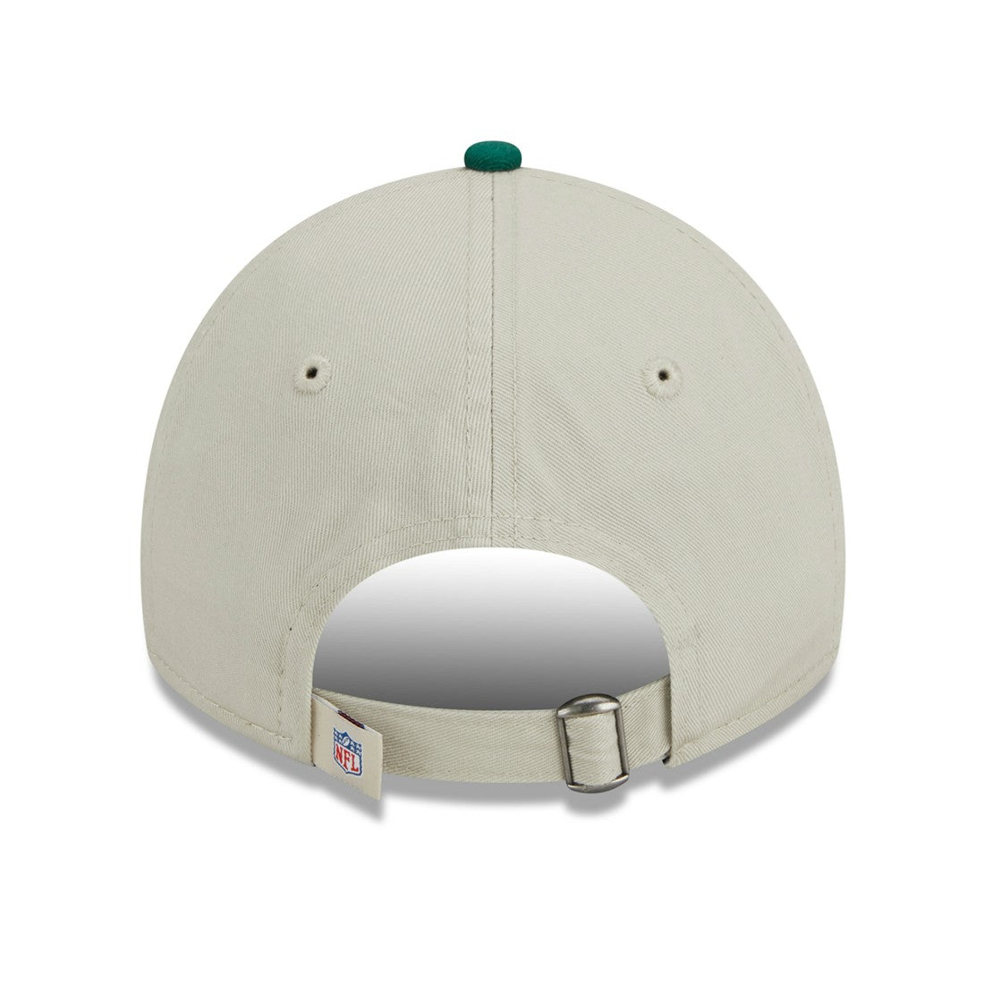 New York Jets New Era 2023 Sideline Historic 9TWENTY Adjustable Hat - Cream/Green on sale